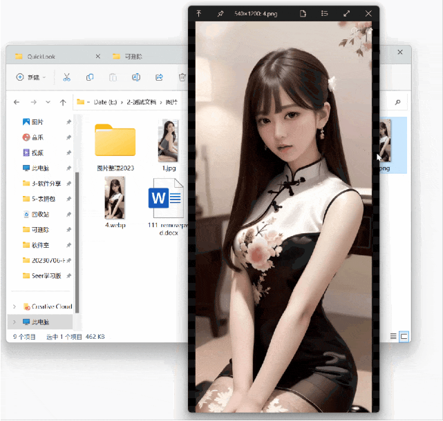 图片[4]-效率提高10倍！Win系统单击快速文件预览神器，mac上有的功能移植到了win上了！附全套QuickLook插件包-FreeDw资源库
