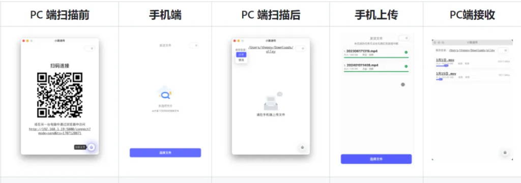 图片[2]-速度30M/s！局域网文件传输工具，不限速免流量，无需手机安装应用，直接扫码传输文件，太便捷了~-FreeDw资源库