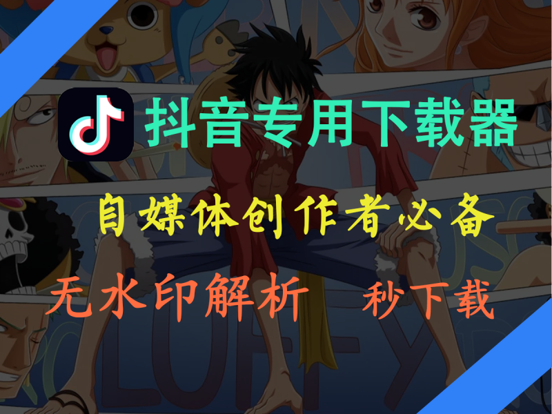 【抖音视频专用下载器】无水印解析秒下载！-FreeDw资源库