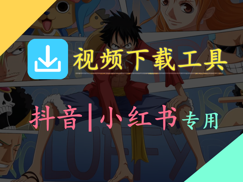 【短视频下载工具】抖音小红书免费视频下载器，一键秒下载，画质清晰-FreeDw资源库