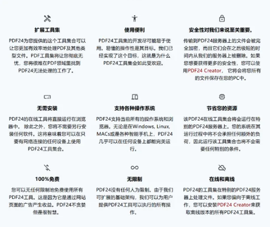 图片[2]-【2025最新版】PDF24 Creator，PDF编辑，合并分割，格式转换全能工具箱，本地离线版本，完全免费！-FreeDw资源库