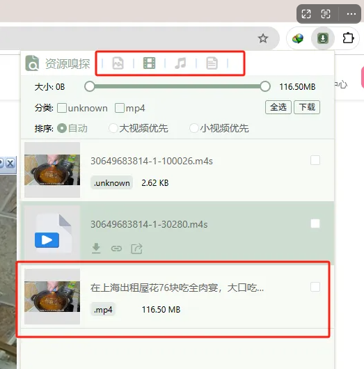 图片[7]-浏览器插件，一键嗅探下载视频，音频，图片，文档！！！-FreeDw资源库
