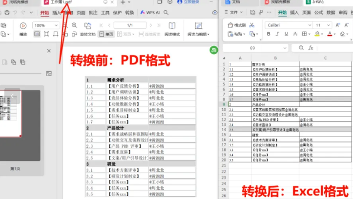 PDF转Excel神器！-FreeDw资源库