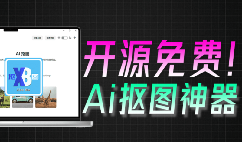 【11.11】效果惊人的好！无需连网，本地离线跨平台一键AI抠图神器，开源免费使用，实用值得收藏 小宾AI抠图-FreeDw资源库