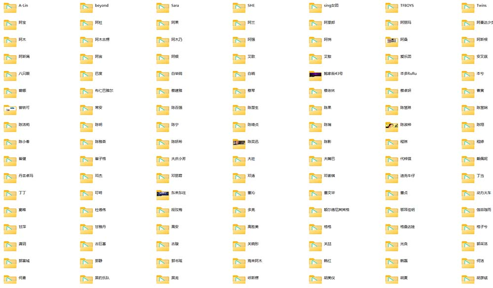 图片[3]-【音乐超大合集】车载音乐发烧友必备，精心整理290名歌手，11000首FLAC无损国语歌曲，绝对的神！-FreeDw资源库