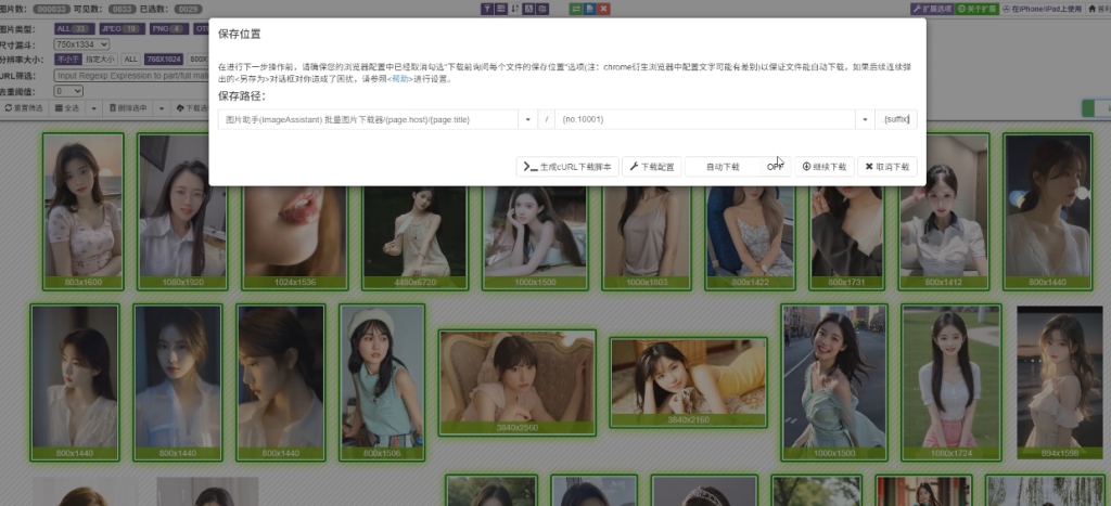 图片[3]-【11.17】网页图片一键批量下载素材，自媒体、设计师必备神器！免费的浏览器神仙插件~可按照图片格式、分辨率大小，尺寸大小筛选！-FreeDw资源库