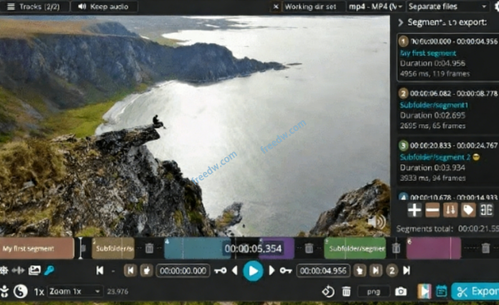 图片[2]-【文末获取】音视频无损切割剪辑神器！3s不到切割10G视频，速度快到离谱，免费且开源，LosslessCut无损剪切-FreeDw资源库